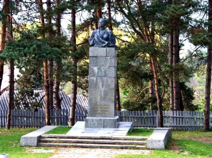 Работа Т. Г. Абакелия. Памятник Лесе Украинке