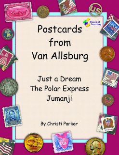 Parker, Christi. Postcards from Van Allsburg (ill. Van Allsburg, Chris). Pieces of Learning, 2005