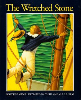 Van Allsburg, Chris. The Wretched Stone (Милосердный камень) (ill. Van Allsburg, Chris). Houghton Mifflin, 1991